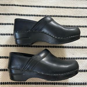 Dansko Black Clogs